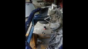 Лада Гранта.Кузовной ремонт после лобового удара