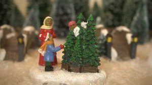 Christmas Village Set  – unboxing. Рождественская деревня – новогодний декор