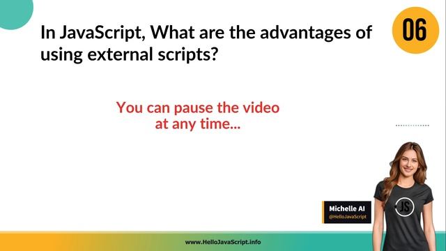 External Script Tags: JavaScript Interview Questions | #javascript