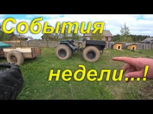 Много событий за прошедшую неделю. Полезные покупки. Распаковка "Любимый Василёк". Жизнь в деревне.