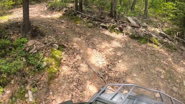 Cfmoto Cforce 500s Riding: Bald Eagle State Park смотреть онлайн