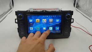 Штатная магнитола Toyota Auris (2007-2012) 8 Core Android KD-7404