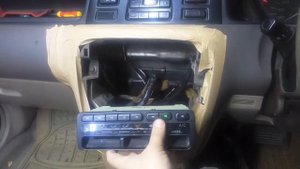 Honda Odyssey замена климат контроля.