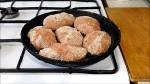 ГРЕЧАНИКИ. Котлеты с мясным фаршем и гречкой. ВКУСНО. БЫСТРО. БЮДЖЕТНО.