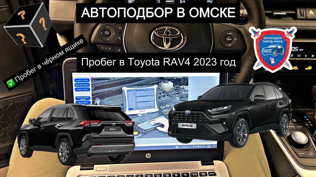 Автоподбор Омск | Пробег Toyota RAV4 | Подбор авто Омск | Помощь при покупке авто Омск