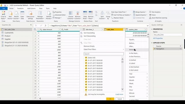 Incremental Refresh in Power BI Service (20/30) смотреть онлайн
