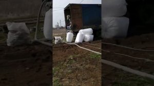 Заливка пенобетоном потолка.