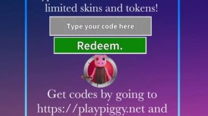 HOW TO REDEEM A DLC CODE ON ROBLOX PIGGY!!! (Concept)