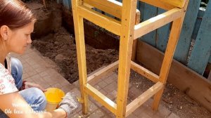 УМЫВАЛЬНИК ИЗ ТАЗИКА И ВЕДРА В ОГОРОД ЖЕНСКИМИ РУКАМИ