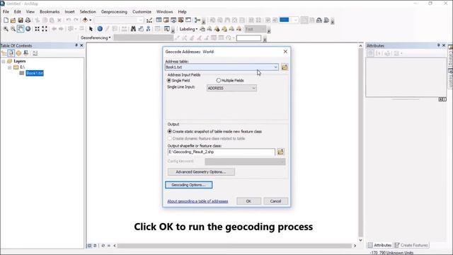 How to Perform Geocode in ArcGIS Using ESRI Geocoding Service смотреть онлайн