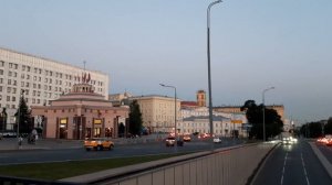 20240628 Арбатская площадь в Москве. натурный этюд,  акварель