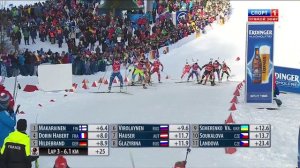 Биатлон. Кубок Мира 2014-2015. Этап 5 (Рупольдинг, Германия) Женщины. Масс-старт 12,5 км