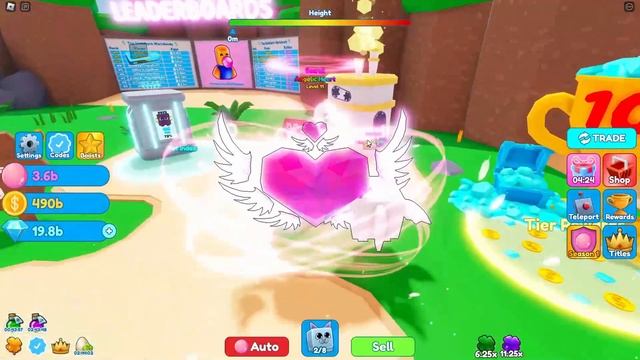 I Hatched The *VALENTINES 2023 EGG* For 24 HOURS!?(Roblox Bubble Gum Clicker) смотреть онлайн