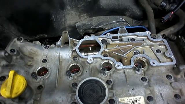 Как правильно установить постель распредвала ДВС К4М. смотреть онлайн