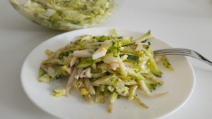 Правильный САЛАТ ИЗ КАЛЬМАРОВ. Без майонеза. Легко заменит ужин.