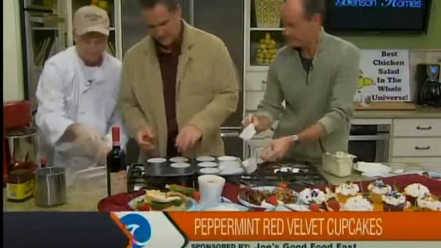 Peppermint Red Velvet Cupcakes смотреть онлайн