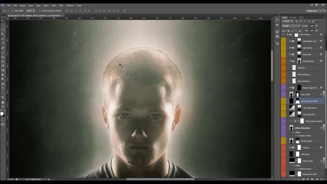 Dark Fantasy Photoshop Effect | Adobe Photoshop Tutorial смотреть онлайн