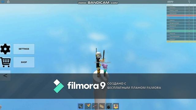 играю в роблокс и разрушаю башни смотреть онлайн