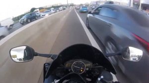 На мотоцикле по Москве