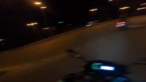 Прострел по Вышгороду Hyosung GT250R