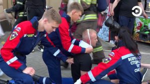 В пензенском ЦУМе прошли  учения на случай пожара