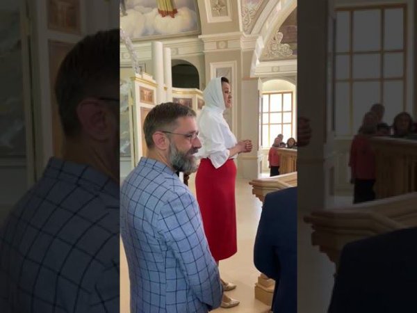 На празднике в Новоспасском монастыре 02.06.2023 г. В Знаменском храме