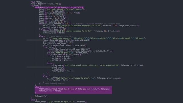 Load .BMP Images in C смотреть онлайн