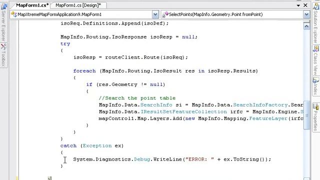 MapXtreme 2005 Video HowTo: Points Within Driving Distance