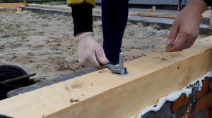 Строим каркасный сарай-мастерскую своими руками #2 (каркас)