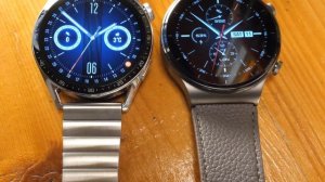 Huawei Watch GT 3 vs Huawei Watch GT 2 Pro - design and microscopic details