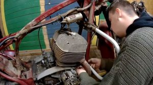 Ява 634 "Проект Метла" | восстановление мотоцикла | старая ява