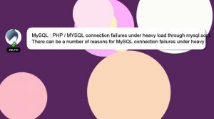 MySQL : PHP / MYSQL connection failures under heavy load through mysql.sock