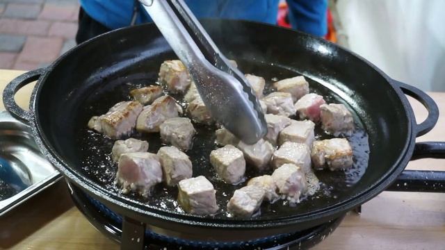 Изумительное ОДЖАХУРИ мясо с картошкой и зёрнами граната в КАЗАНЕ. смотреть онлайн