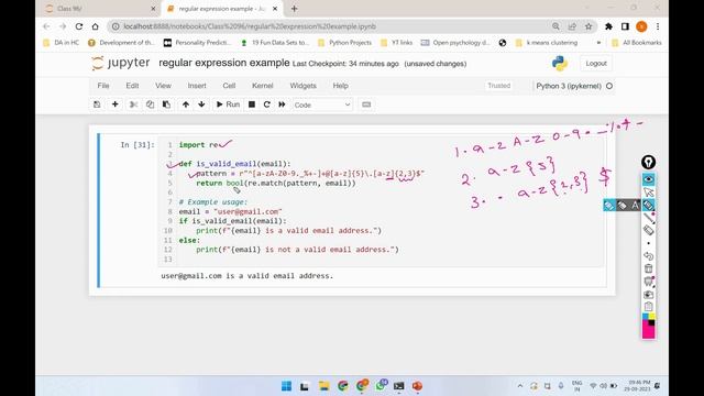 Learn Python programming in TAMIL |Regular Expression - Example| [Tamil]