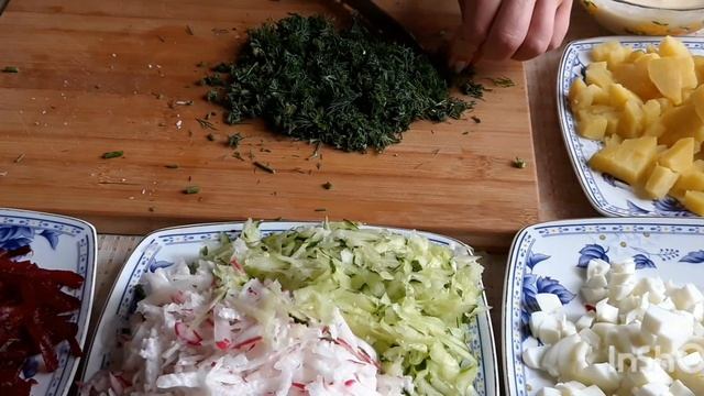 ОКРОШКА или СВЕКОЛЬНИК)) ГОТОВЛЮ ВСЕГДА СО СВЕКЛОЙ.