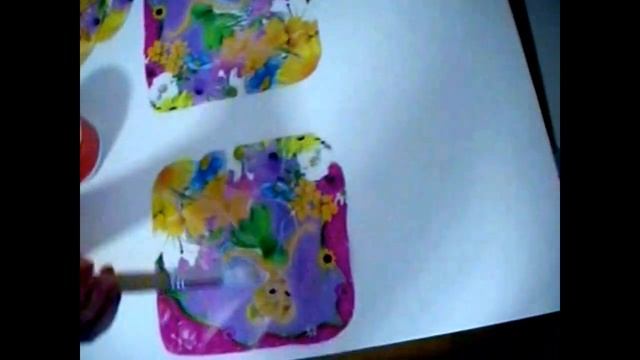 Мы украшаем Алинин столик техникой декупаж -наклеивание салфетки- Фея Динь-Динь (Тinkerbell) смотреть онлайн