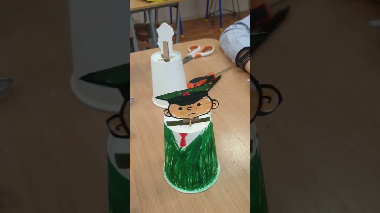 Поделка к 23 февраля. БАЛАНСИР