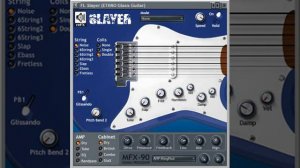FL Slayer VST guitar synthesizer (Image-Line) - Preview of 64 sound patches