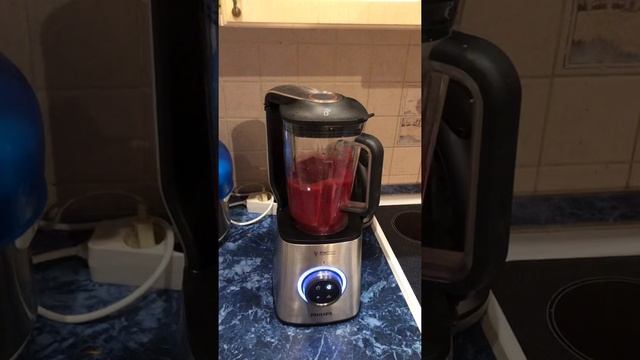 Philips HR3752 демонстрация вакуумного блендера. смотреть онлайн