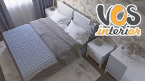Дизайн двухкомнатной распашонки в 4К
