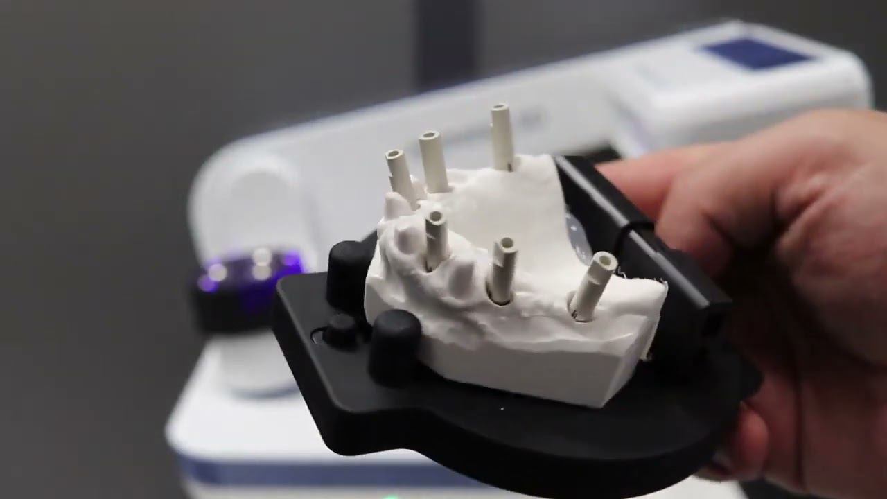 Лабораторный стоматологический  3d сканер DS EX Pro S: распаковка и демонстрация возможностей