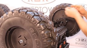 Детский электромобиль Buggy (RiverToys, А707АА) сборка