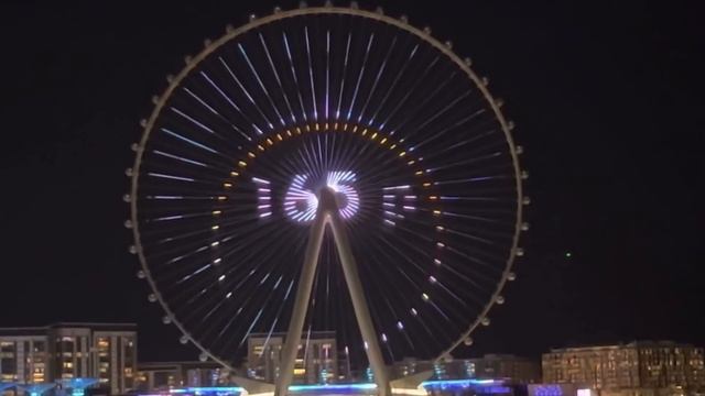 Колесо обозрения Глаз Дубая - новый рекорд смотреть онлайн