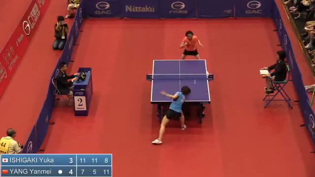 2014 Japan Open WS R1 ISHIGAKI Yuka JPN vs YANG Yanmei CHN смотреть онлайн