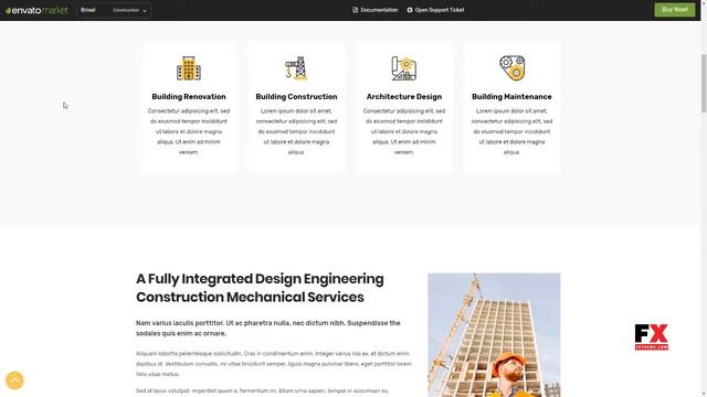Brixel Building Construction WordPress Theme Basil Joey смотреть онлайн