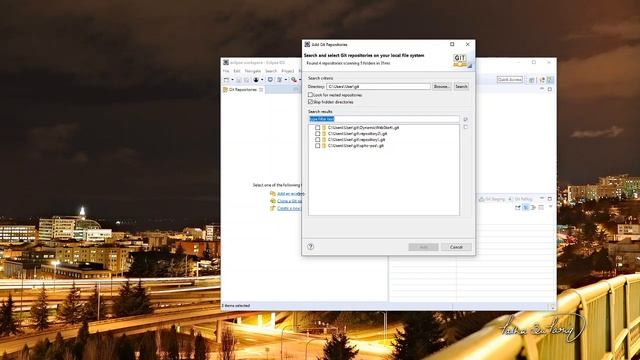 Create new workspace on Eclipse and enable Git support. смотреть онлайн