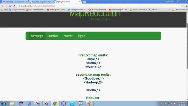 Map Reduce Algorithm in java смотреть онлайн