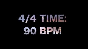 4/4 Time: 90 BPM