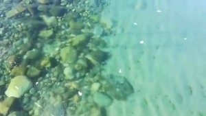 29 марта 2020 г.Невероятная прозрачность воды Байкала!