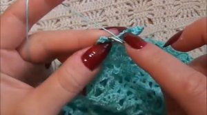 Вяжем летнюю тунику крючком.Часть 2/crocheted summer tunic/de punto de verano de la túnica.